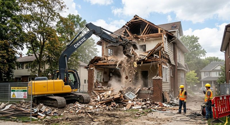 House Wrecking in Katy, TX