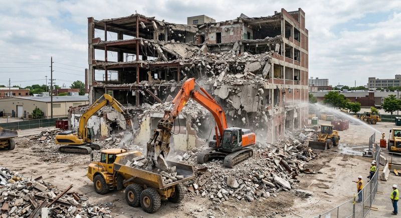 Building Demolition Service in Conroe, TX