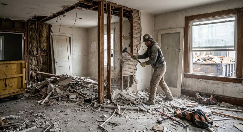 Closet Demolition in Bergen County, NJ