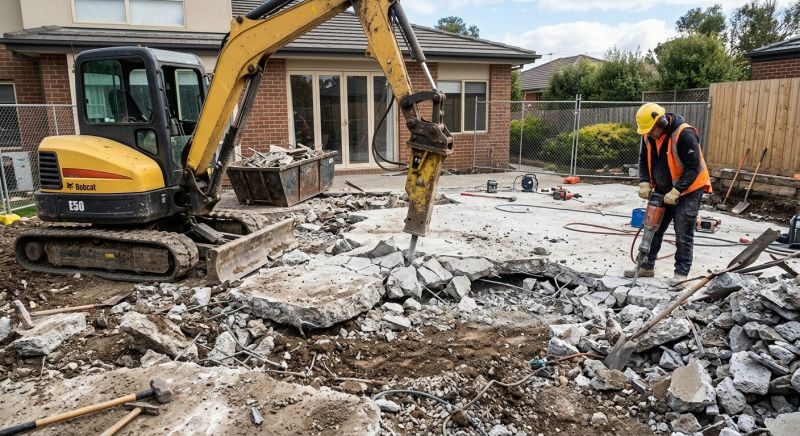 Concrete Breaking Service in Bergen County, NJ