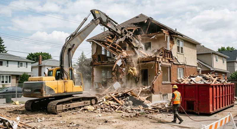 Home Demolition Service in Sacramento, CA