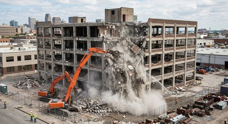 Industrial Demolition in Sacramento, CA
