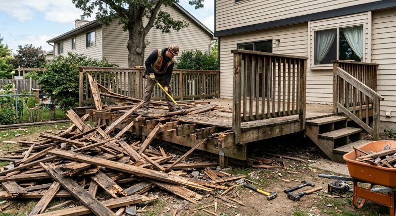 Lanai Removal in Sacramento, CA