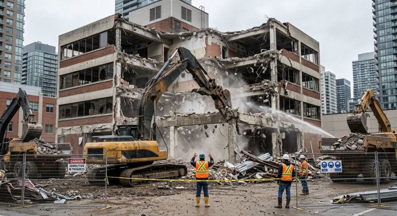 Warehouse Demolition in Sacramento, CA